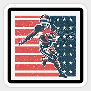 American Football Sticker